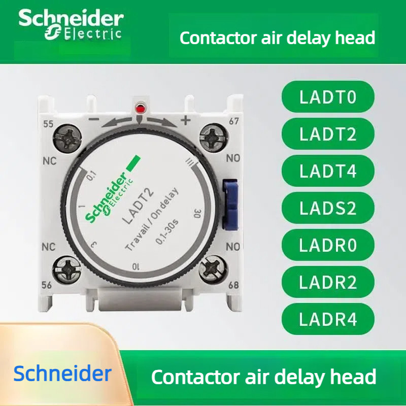 Schneider contactor delay head LADT0 LADT2 LADT4 LADR0 LADR2 LADR4 ...