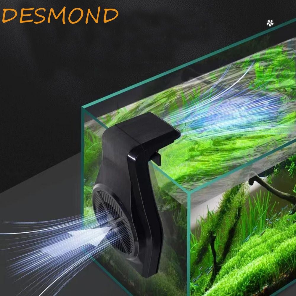 DESMOND Fish Tank Cooling Fan, Simple Mini Aquarium Chiller Fan, Cooler ...