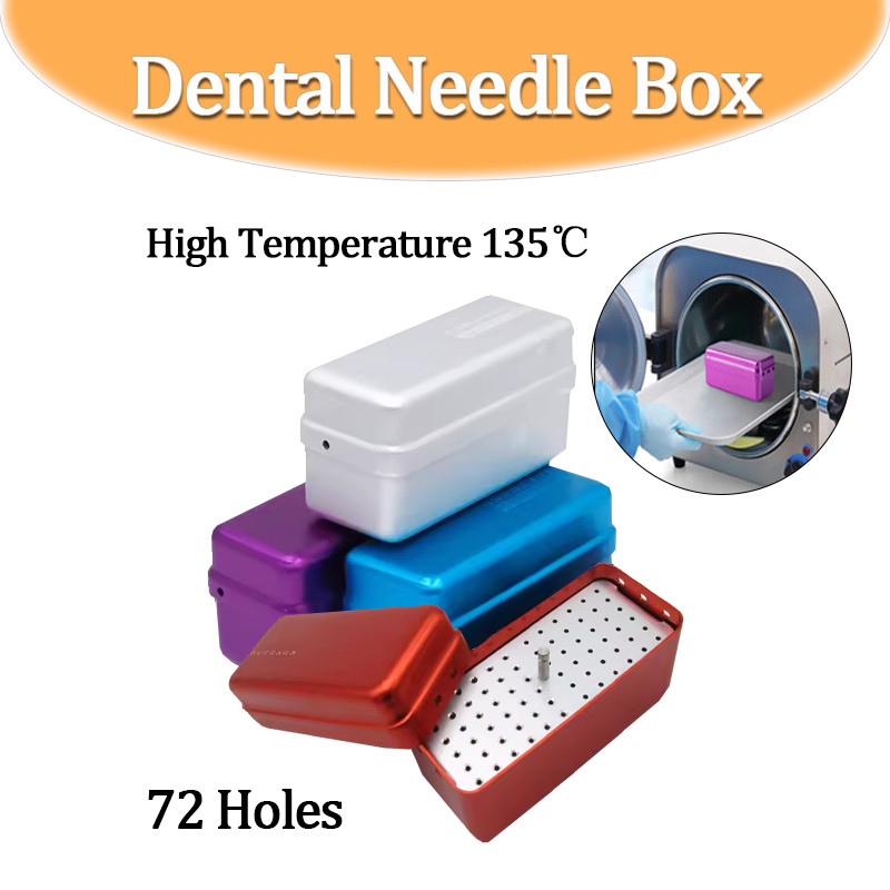 Dental Endo Disinfection Box 72 Holes Hollow for Burs Files Drills Endo ...