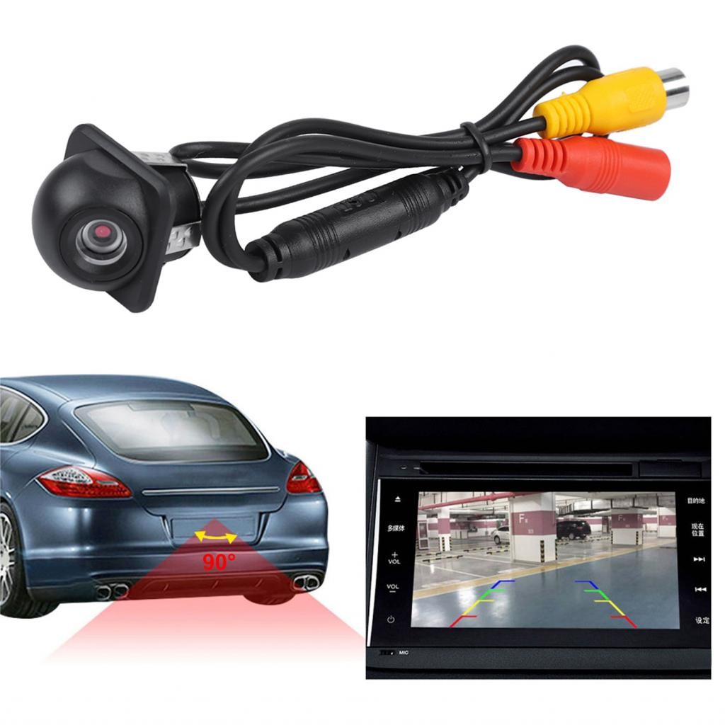 Dsubuy 12V 90° HD Car Reversing Rear View Mirror Camera Backup Parking ...