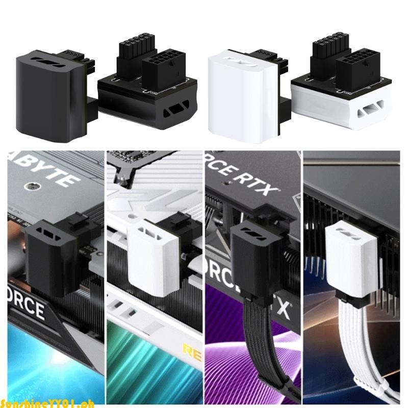 SUN 12VHPWR 180Degree Angled Adapter GPU Power Connector 600W Pcie5 0 ...