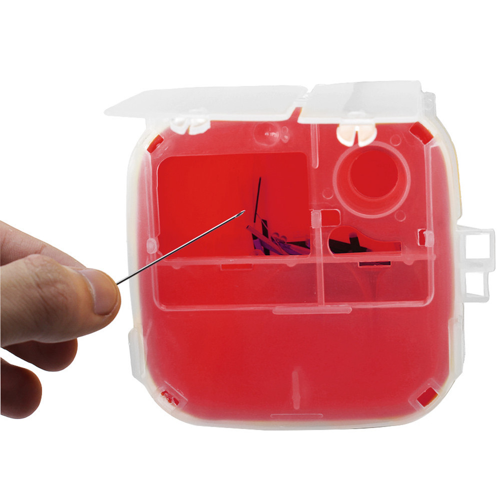 Sharps Container Bin Tattoo Medical Biohazard Piercing Needle Collect ...