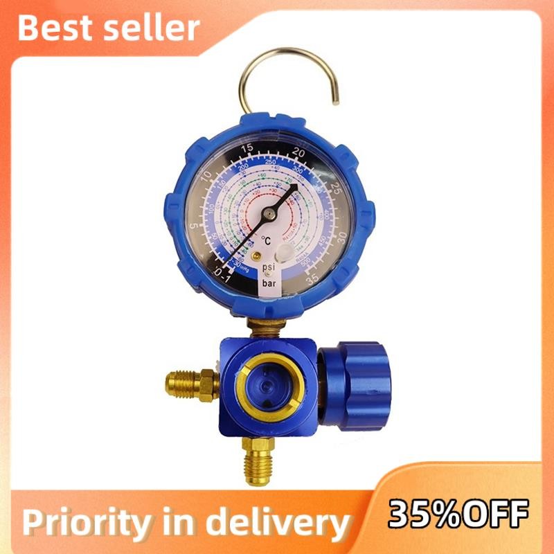 Air Condition Gauge for R410A R22 R134A R404A Refrigerants Manifold ...