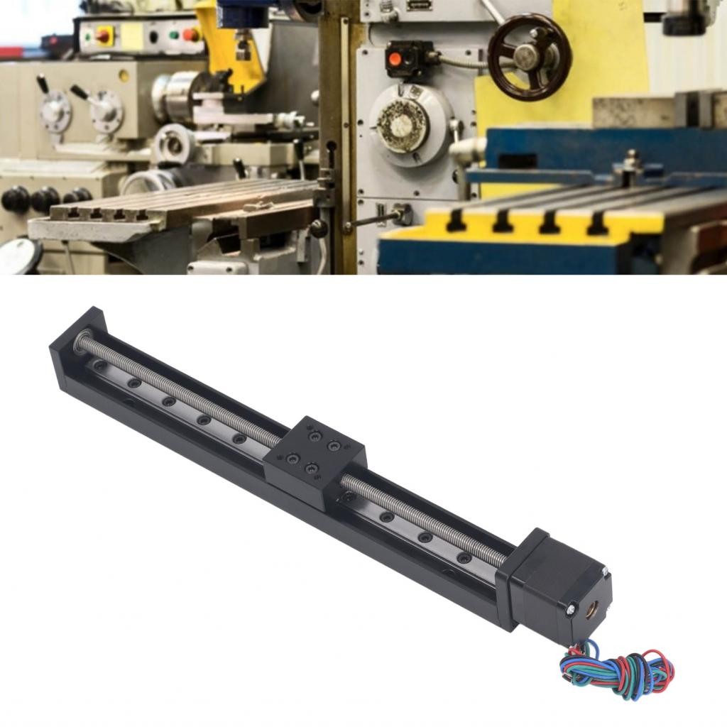 Soxii Linear Slide Guide Rail 200mm Actuator Stage T6x4 Electric with ...