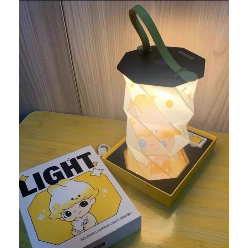 限量供应POPMART DIMOO FOLDING CAMPING LIGHT便携旋转折叠灯 | Shopee Philippines