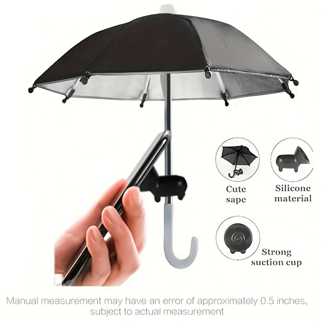 Universal Portable Mini Phone Umbrella Stand Outdoor Sun Phone Umbrella