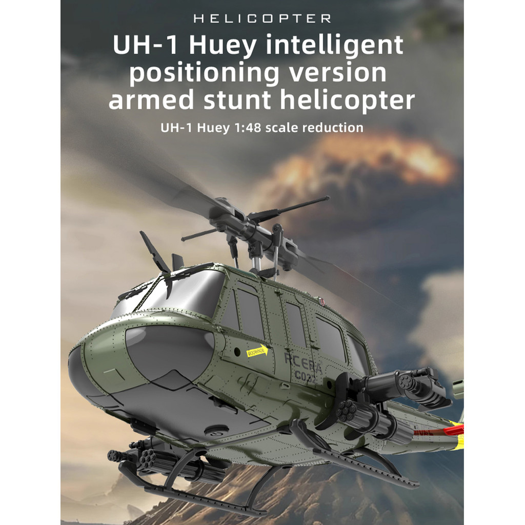 Ricambi elicottero RC ERA C032 Huey UH-1 motore lama fusoliera ESC