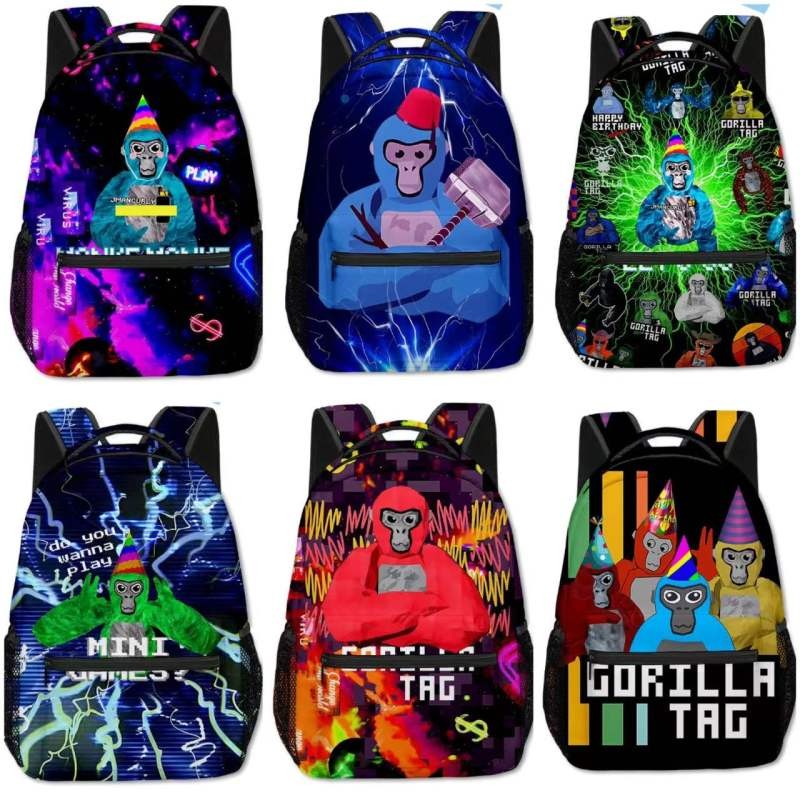 Gorilla tag backpack for students | Shopee Philippines