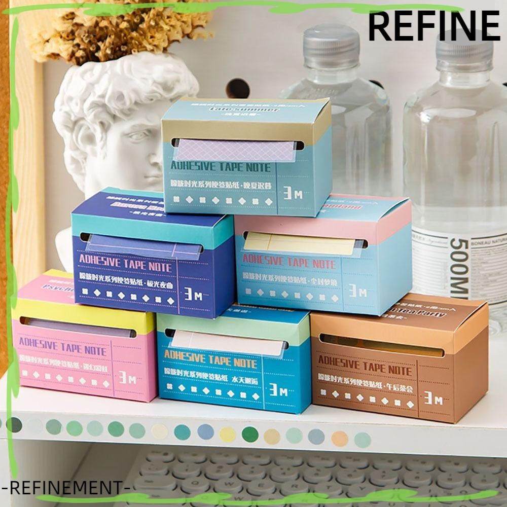 REFINEMENT 70Pcs/Set Sticky Note, Pull-out Design Stationery Memo Pad ...