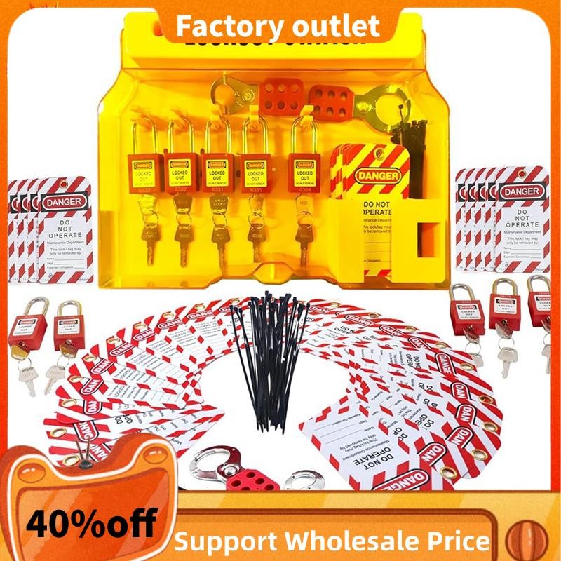In Stock Lockout Tagout Station for Safe Electrical Lockouts,2Hasps ...
