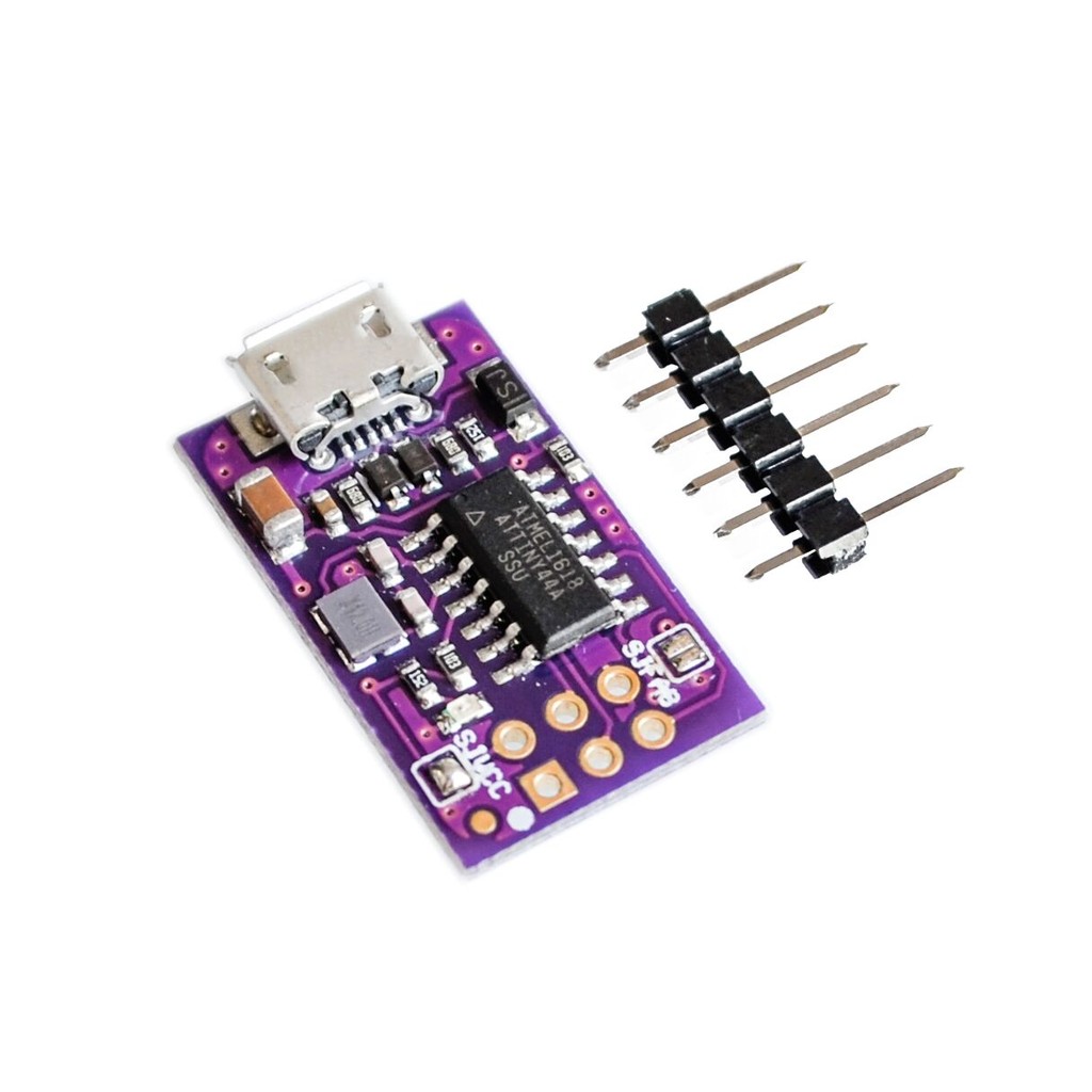 5V Micro USB Tiny AVR ISP ATtiny44 USBTinyISP Programmer Module For ...