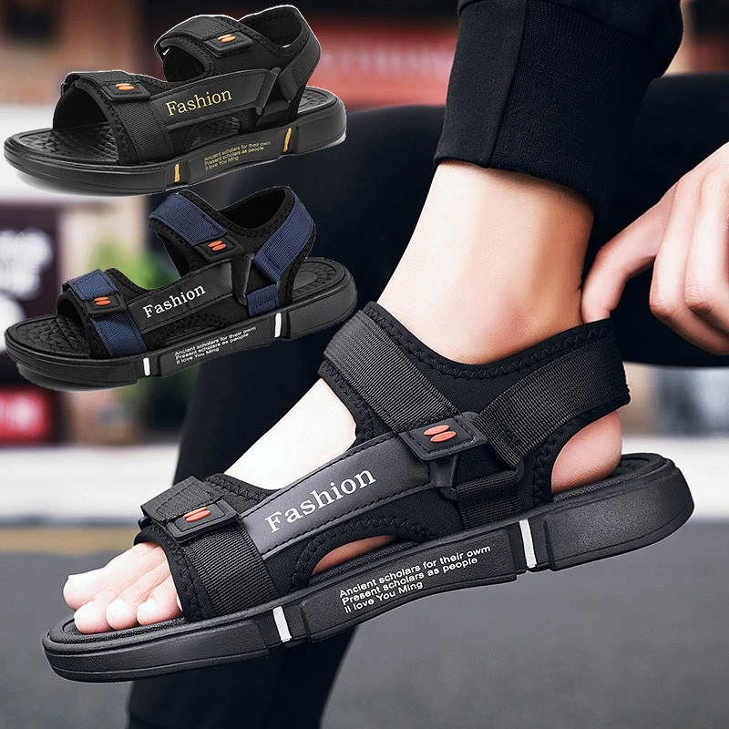 Size 39-45 Men's Casual Open Toed Slippers Fashion Roman Style