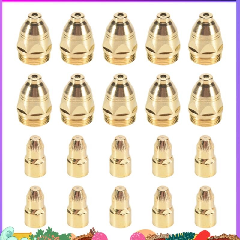 Électrodes Et Buses Pour Coupeur Plasma Lotos LTP7000/LTP8000 - 1,3 Mm, 12 Pièces, Neuves