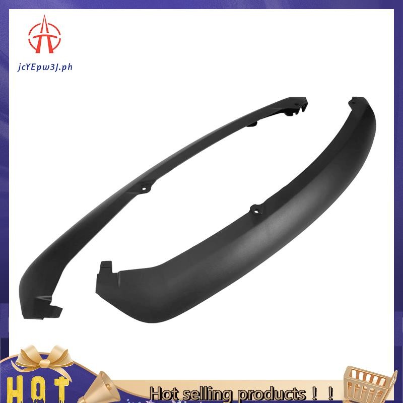 KEEPDSGN Front Bumper Lip Spoiler For Ford Focus 2012-2014 (3-Piece, Matte Black)