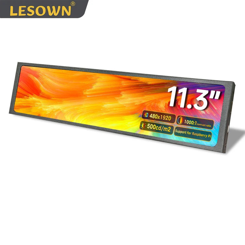 Waveshare 7.9 Inch HDMI IPS-TFT-LCD Display 1280*400 Pixels With Touchscreen Raspberry Pi Compatible