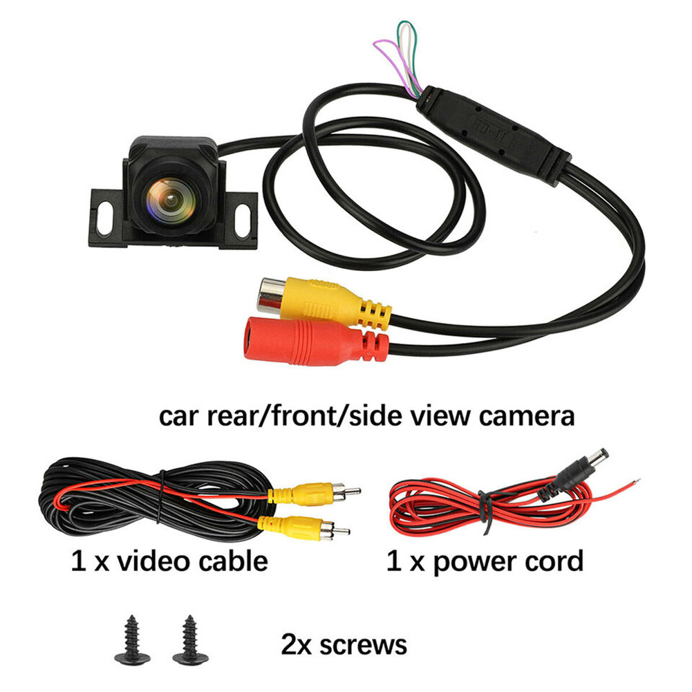 170 º car rear view reverse backup parking camera waterproof night ...