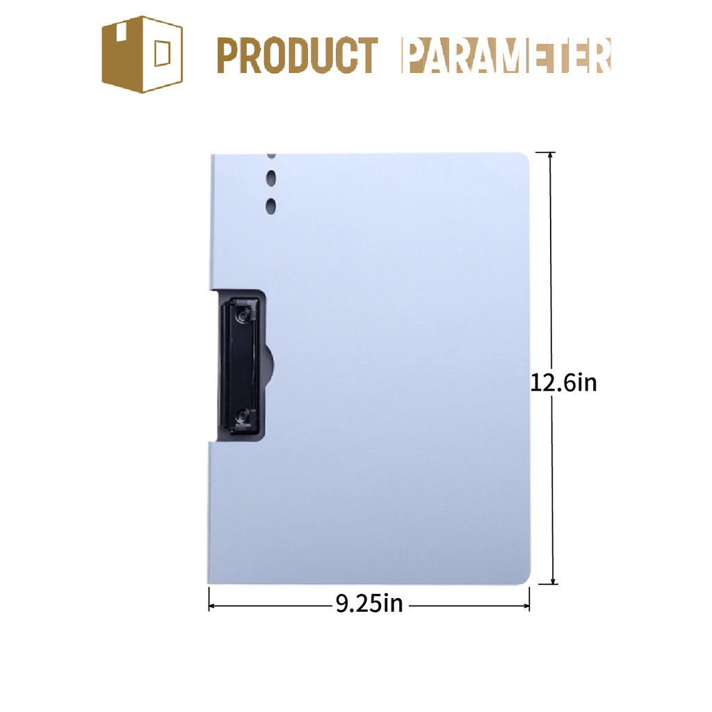 A4 Waterproof Document Folder Horizontal/Vertical Clip Board Clip ...