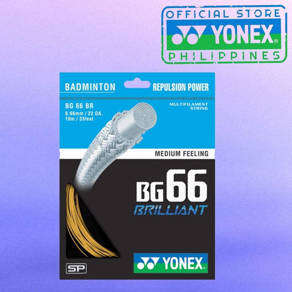 Yonex BG 66 BRILLIANT Badminton Strings | Shopee Philippines