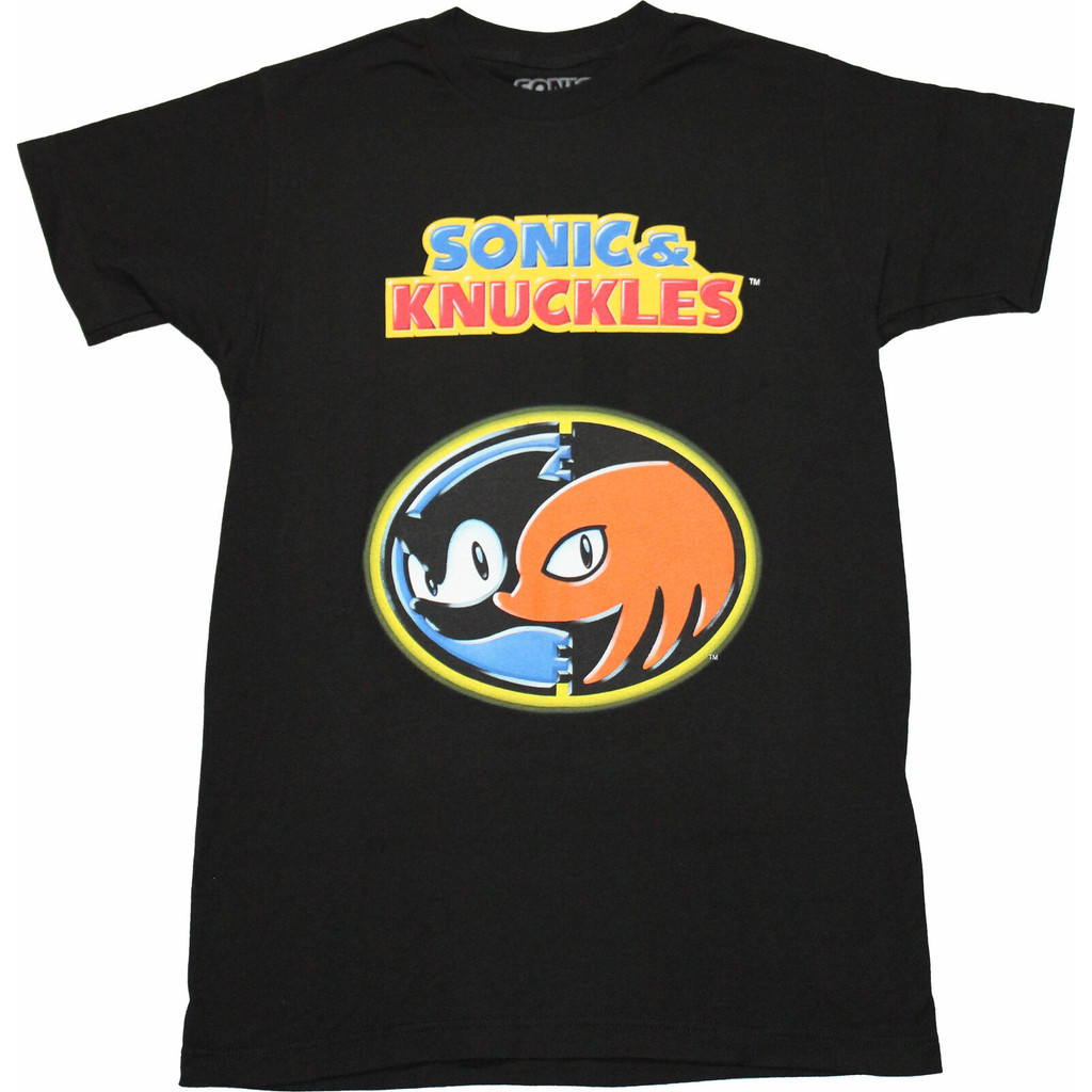 SONIC KNUCKLES Sonic Knuckles character print T-shirt Men's M size /eaa522683