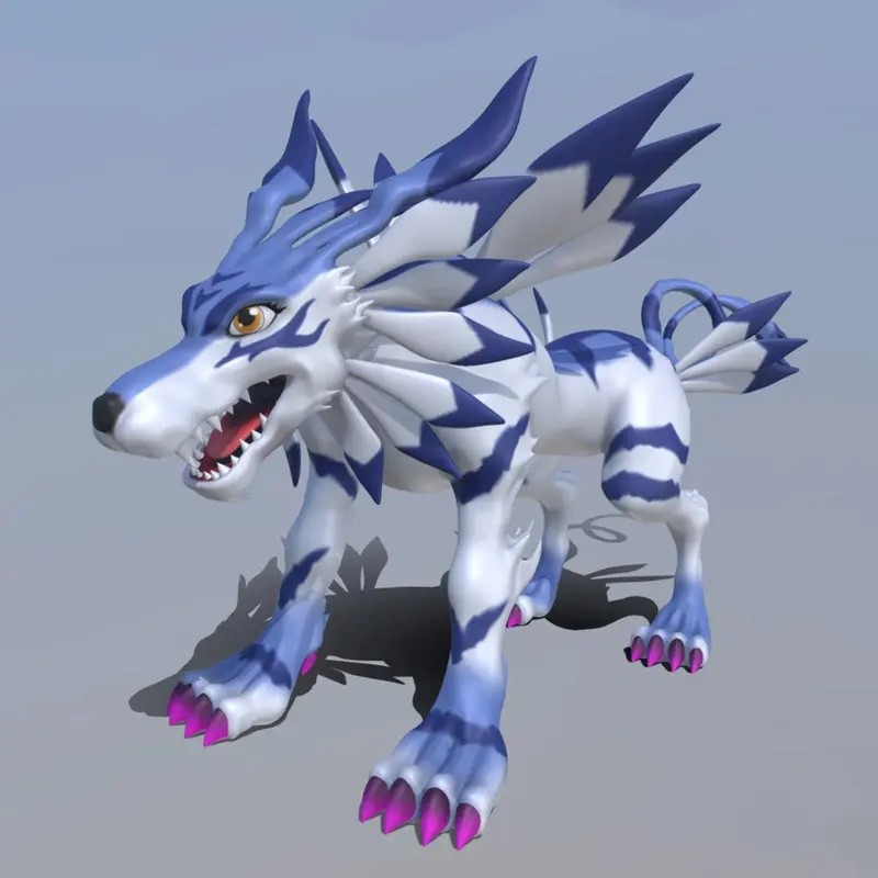 Digimon Were Garurumon GK Statue - Shibadon Studio [In-Stock