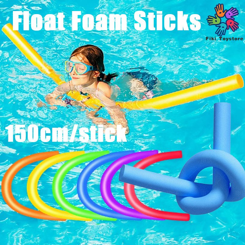 Kids Swimming Floating Foam Sticks Flexible Swimming Pool Noodle Float ...
