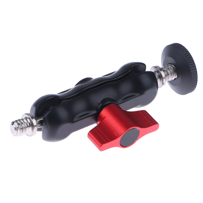 Multi Function Ball Head Clamp Ball Mount Clamp Magic Arm Super Clamp W/ 1/4"-20 Thread For Camera Cage Rig Monitor Gopro ARRI