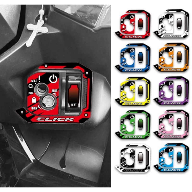 Key Panel Sticker Honda Click 125i V3 V2 Full Key Cover Protector ...