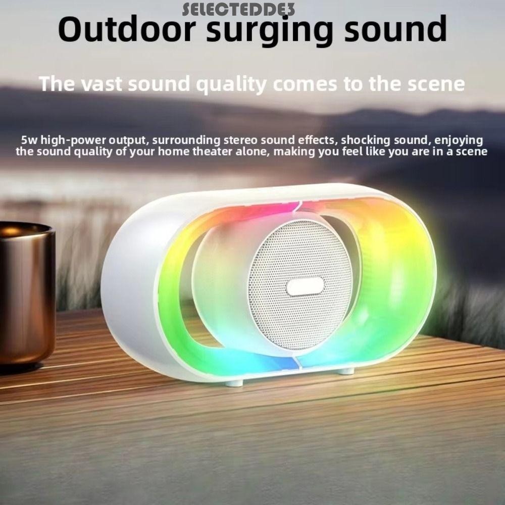 SELECTEDDE RGB Bluetooth Speaker, With RGB Lighting U8 Wireless Sound ...