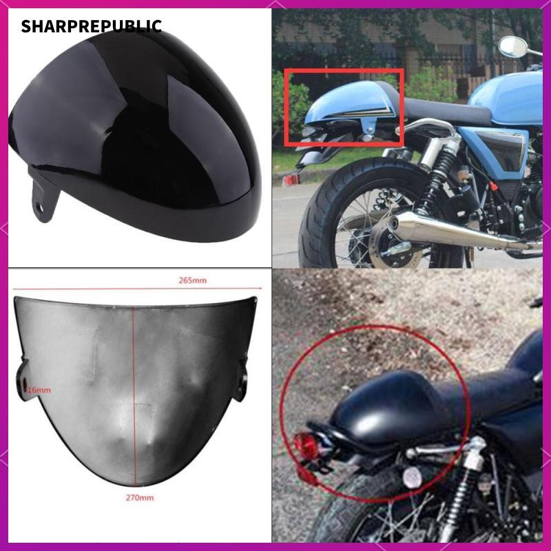 [Sharprepublic] Tail Rear Seat Cowl Cover Fairing ABS for Retro Cafe ...