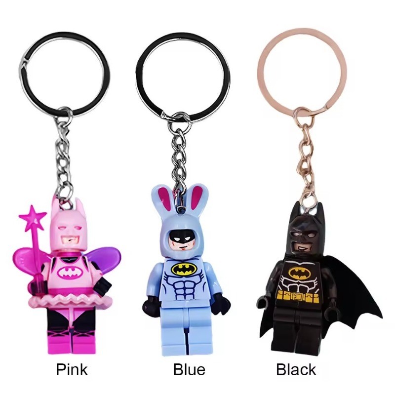 In Stock Batman and Pink Batgirl Key Couple Keychain Marvel Series Fans ...