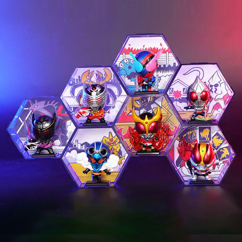 Kamen Rider Hero 666 Series Blind Box Masked Rider Action Figure Toys ...