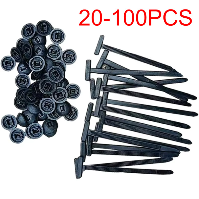 100PCS Nylon Rope Automobile Repair Accessories Universal Cable Tie ...