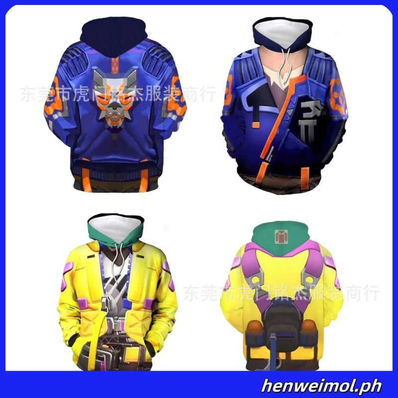 Valorant Yoru Jacket Coat Cosplay Costume Outfits Valorant Cosplay Costume