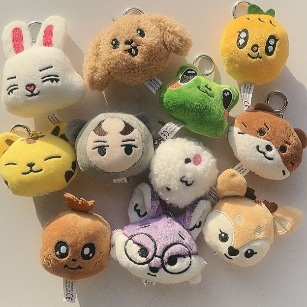 Kpop SVT Seventeen MINITEEN Plush Keychain Bag Charm Pendant