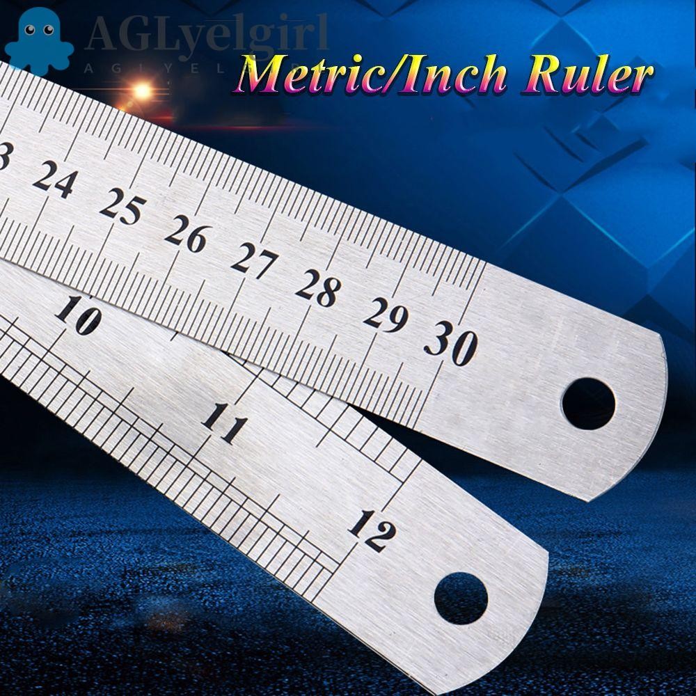AGLYELGIRL 30/50mm Metric/Inch Precision Metric Imperial Drawing ...