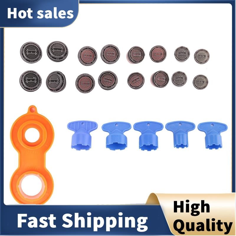 In Promotion 16 Pieces Faucet Aerator Cache Faucet Aerator and 5 Pieces ...