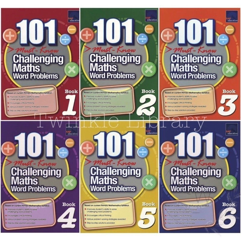 SAP Education 101 Challenging Maths Word Problems 1 2 3 4 5 6 ...