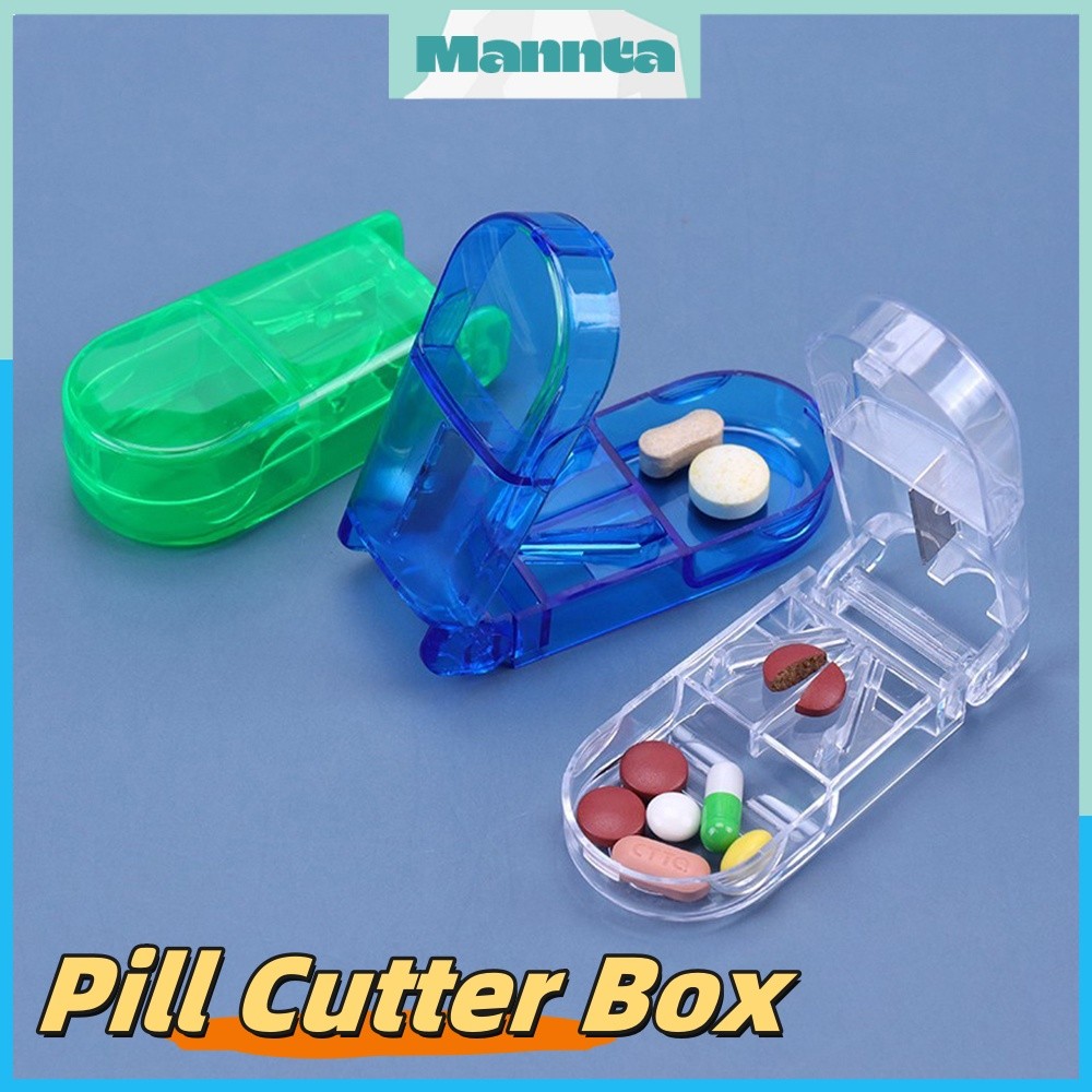 Portable Medicine Cutter Pill Cutter Small Tablet Pill Splitter With ...