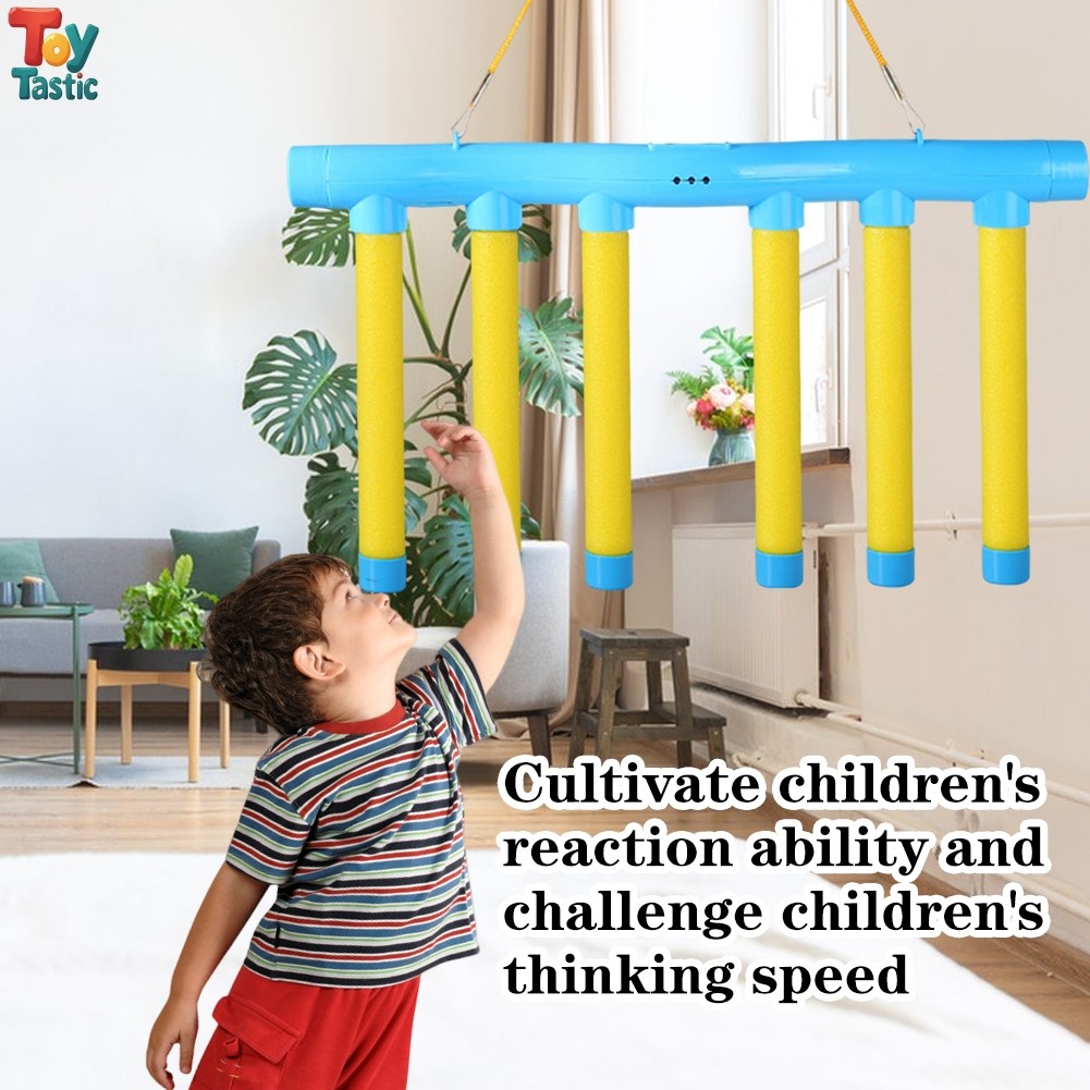 STICKS GAME FALLING Sticks Toy Reaction Training Quick Catch Stick