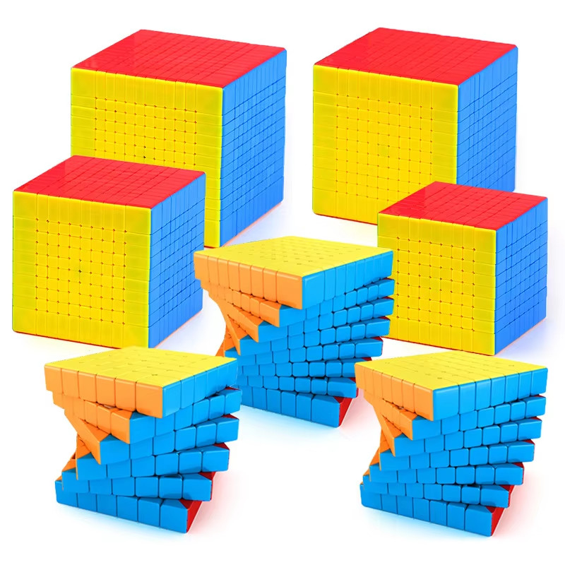 MOYU Meilong 8x8 9x9 10x10 11x11 12x12 13x13 Magic Cubes Speed Puzzle ...