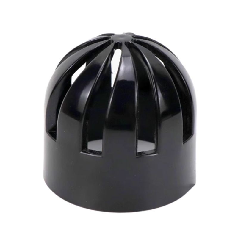 Bouchon Respirant PVC Pour Aquarium - ID 50 Mm - Filtre Perméable - Couvercle Isolant Gris