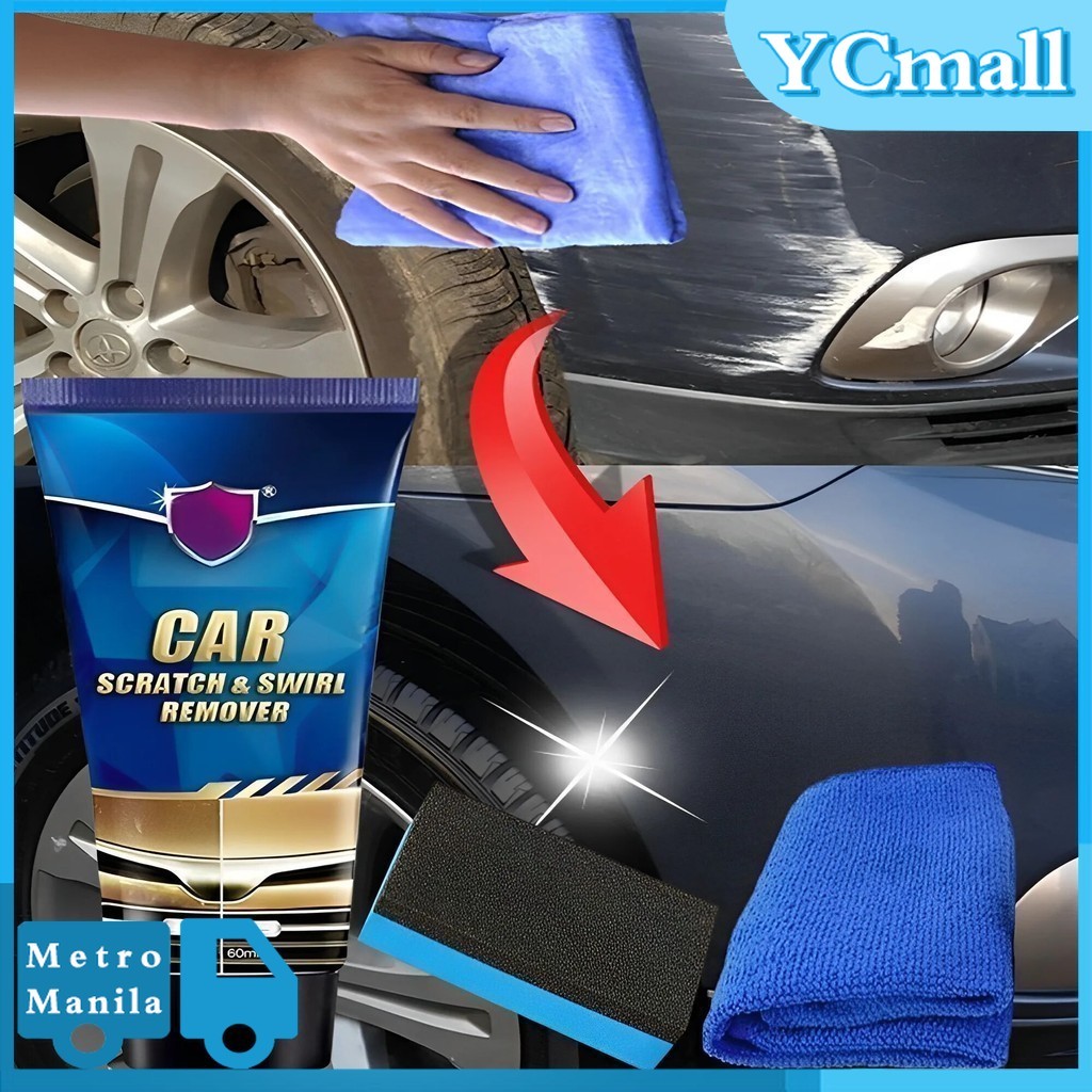 Car Scratch Remover Car Scratch Repair Paste Scratch Rubbing Compound ...