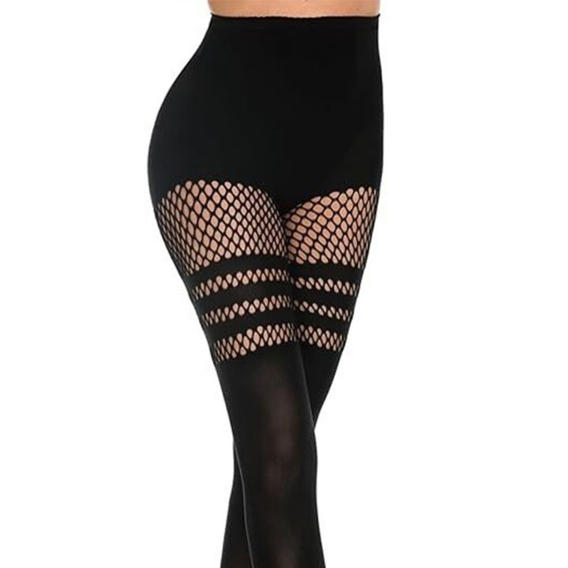 Fishnet Tights Mock Over Knee Tights Seve Faux Over Knee Socks