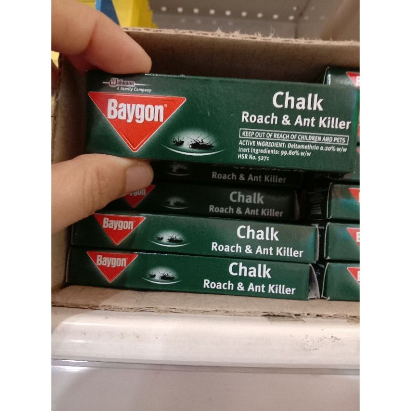 Baygon Chalk Roach and Ant Killer Langgam Ipis Cockroach Ants Anti ...