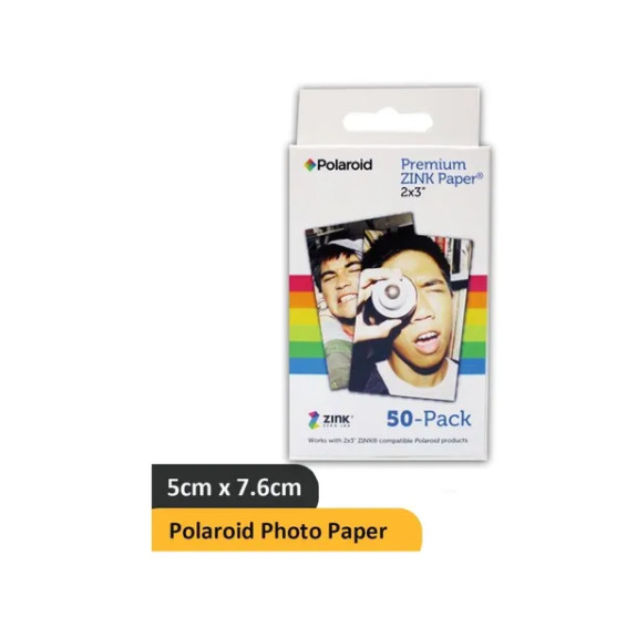 20/30/50sheets Polaroid Instax Film Sheet 2x3-inch Premium Zink