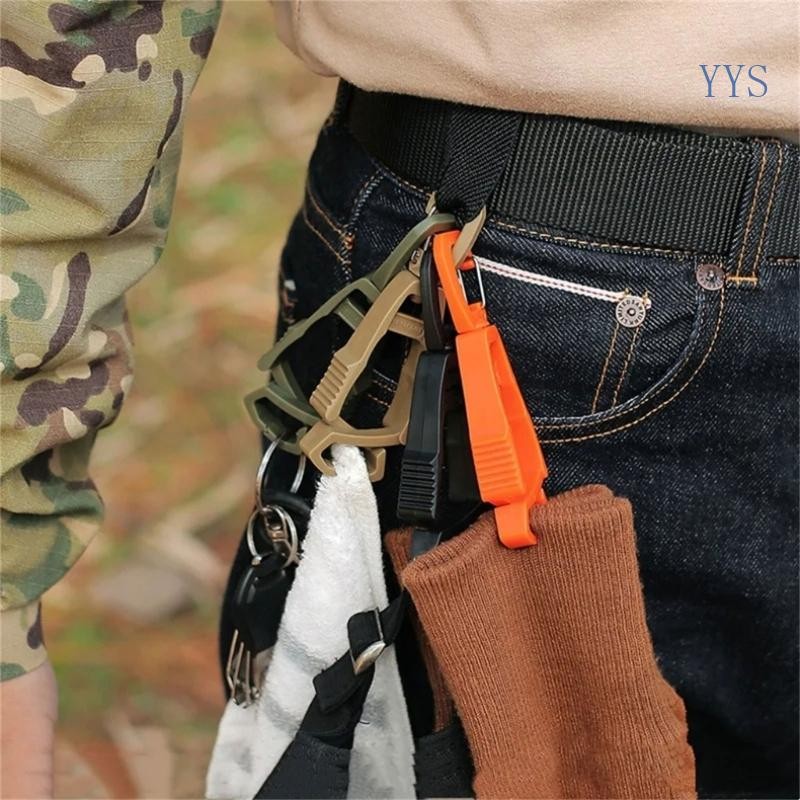 YYS 5 Pcs Work Safety Clip Gloves Keeper Gloves Belt Clips for Worker ...