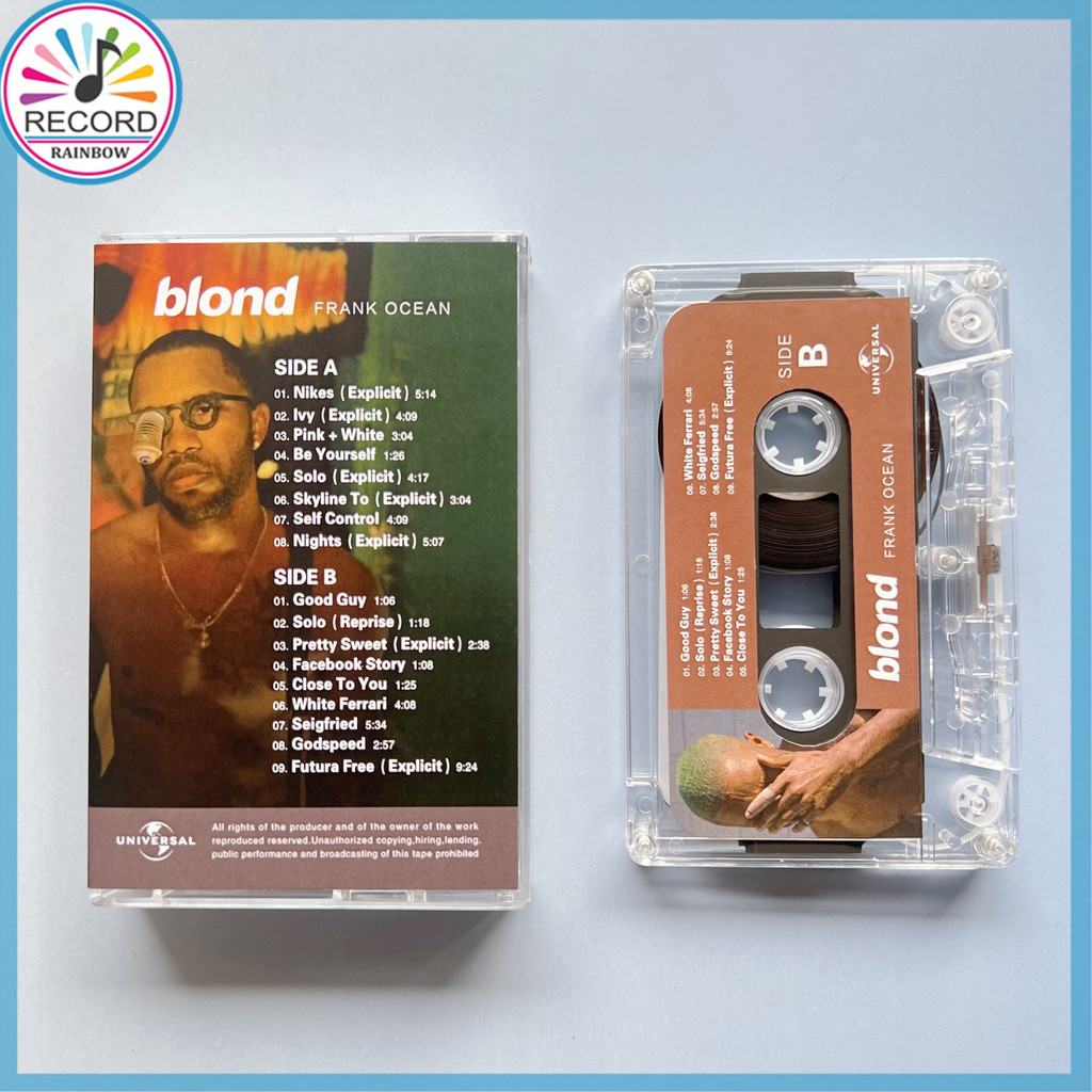Frank Ocean Blond Cassette Tape Brand New [Sealed] Original