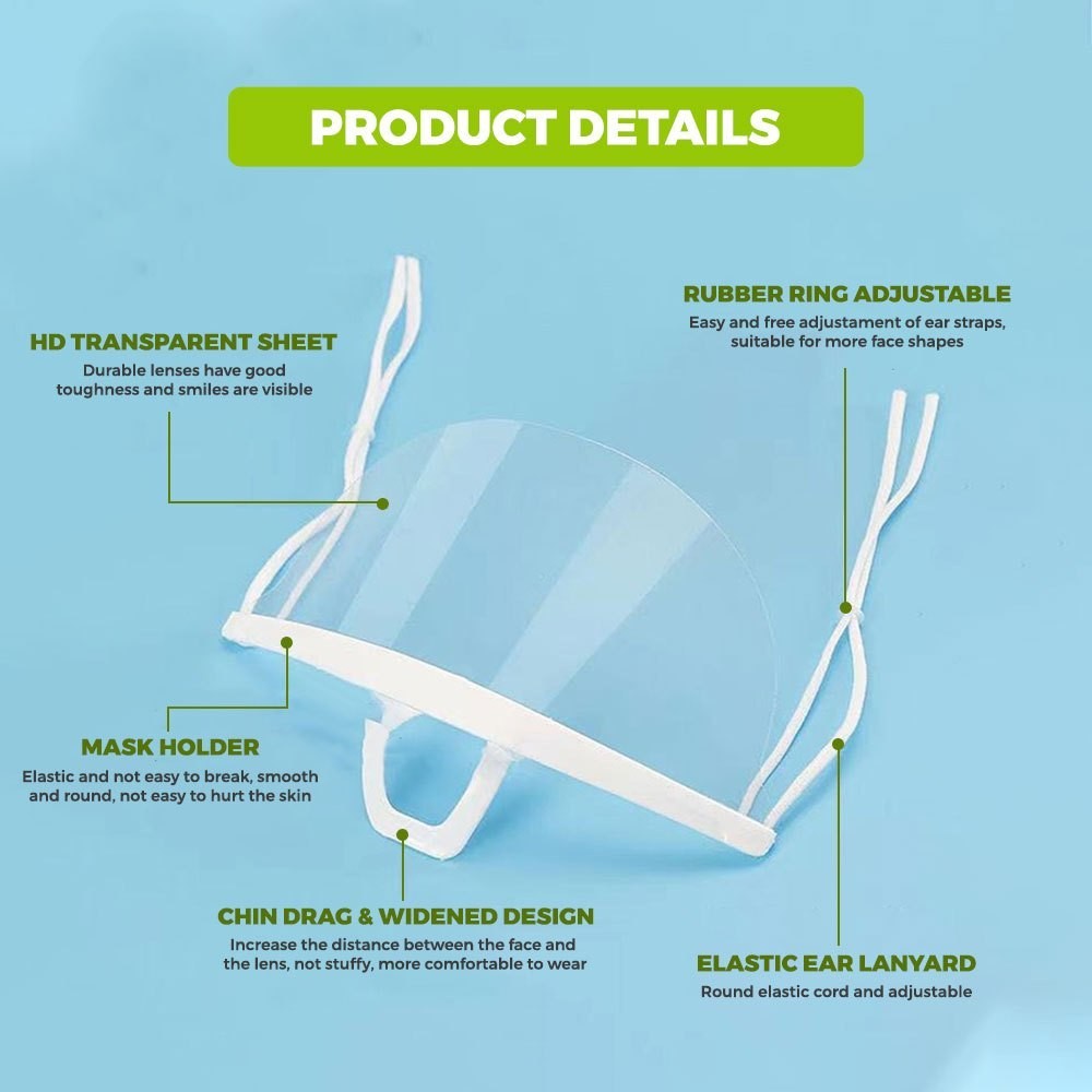 10Pcs Spit Guard Protector Sanitary Food Preparation Reusable ...