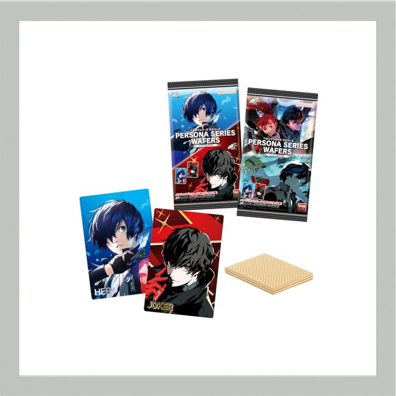 Carte Bandai Persona Wafer P3R & P5R : N°26 – Multicolore, Japon