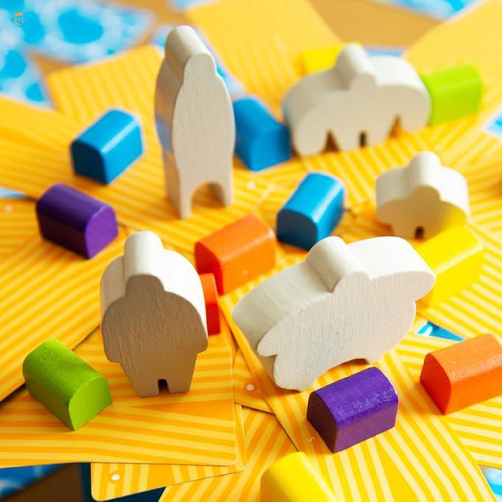 Rafter Five Board Game Build The Biggest Raft & Stack Your Treasure ...